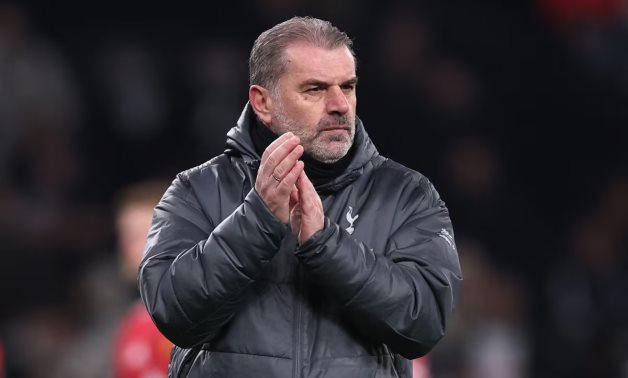 Tottenham Hotspur manager Ange Postecoglou celebrates after the match REUTERS/David Klein/File Photo