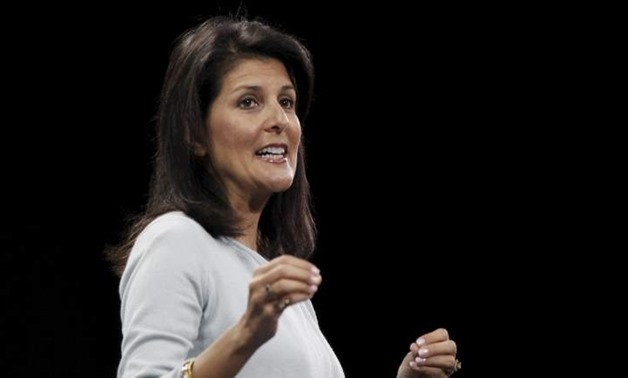 South Carolina governor Nikki Haley speaks at the 2016 Kemp Forum on Expanding Opportunity in Columbia, South Carolina, on Jan. 9, 2016. (Reuters)