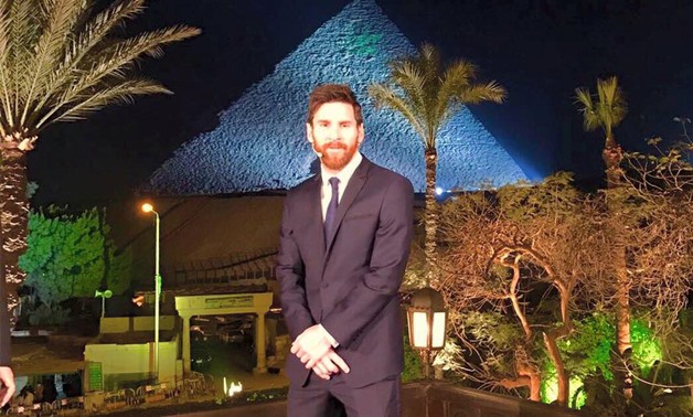 Messi in Egypt - photo courtesy of Leo Messi's official facebook page_resized