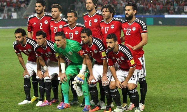 The Egyptian national team– press courtesy image Ahmed Fathi official Twitter account