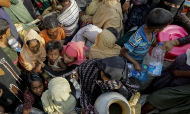 © AFP | Around 164,000 mostly Rohingya refugees have crossed into Bangladesh in the last fortnight to escape fighting in Myanmar's Rakhine state, the UN says