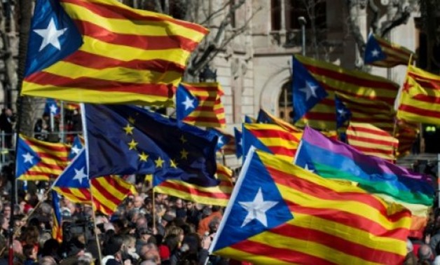 © AFP/File | A Spanish prosecutor said that regional leaders of Catalonia would be charged over their plans to hold an independence referendum next month and that all voting material would be seized