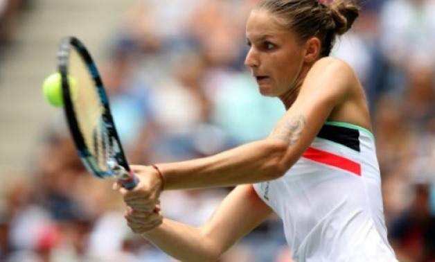 GETTY/AFP/File | Fourth seed Kristyna Pliskova fired down 14 aces to see off Taiwan's Chang Kai-chen in straight sets in the Japan Women's Open, on September 11, 2017