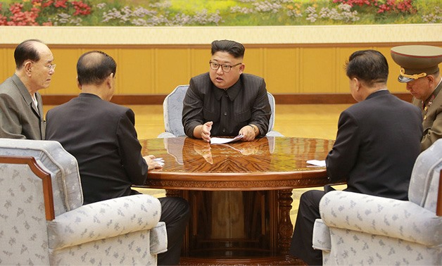 North Korean leader Kim Jong Un – KCNA/Reuters
