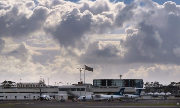 Air New Zealand Bombardier Q300 planes sit near the terminal at Auckland Airport in New Zealand, June 25, 2017. Picture taken June 25, 2017. REUTERS/David Gray