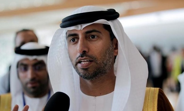 UAE Energy Minister Suhail bin Mohammed al-Mazroui talks to reporters during the 15th International Energy Forum Ministerial (IEF15) in Algiers, Algeria September 28, 2016. REUTERS/Ramzi Boudina