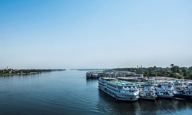 Ancient Egypt's last kingdom mostly thrived before its downfall, thanks to the silt-rich Nile overflowing its banks in summer across a far-flung network of grain fields - AFP