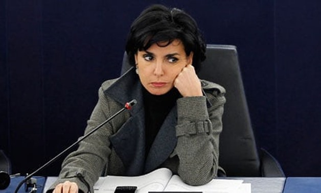 Rachida Dati takes part in a voting session at the European parliament in Strasbourgon 13 December. Photograph: Vincent Kessler/REUTERS