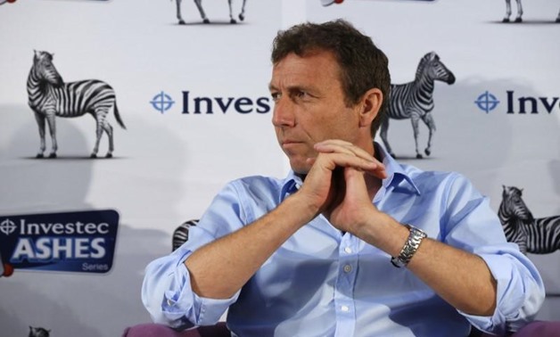 Cricket - Investec Ashes Launch Press Conference - Investec, Gresham Street, London - 2/7/15 Former England cricketer Michael Atherton during the press conference Action Images - Reuters / Andrew Boyers Livepic