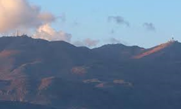 A view of Mount Hermon as seen from Jubata al-Khashab in Quneitra province, Syria, November 3, 2017. REUTERS/Alaa Al-Faqir
