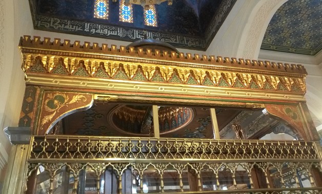 Inside Sayed Ali Zein El Abdeen Mosque – Photo courtesy of Ministry of Antiquities 