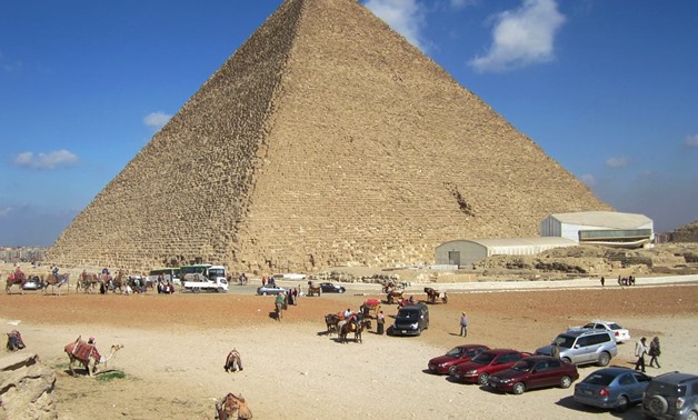 Giza Pyramids area (Creative Commons via wikimedia commons)