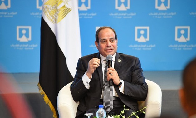 President Abdel Fatah al-Sisi - File photo