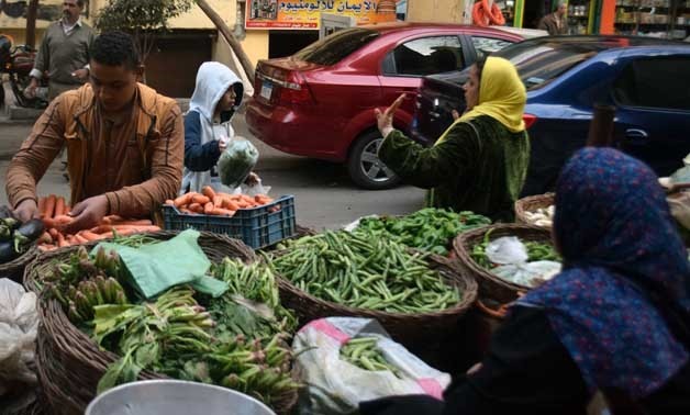 A vegetables market in Egypt - File Photo/Mahmoud Fakhry