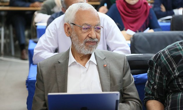 Rached Ghannouchi, President of Ennahda Party - Press Photo