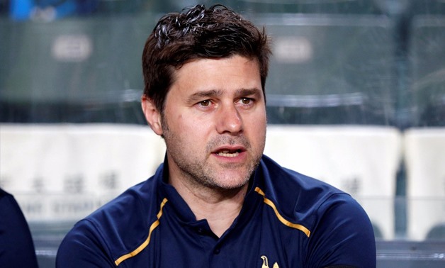 Football Soccer - Jockey Club Kitchee Centre Challenge Cup - Kitchee v Tottenham Hotspur - Hong Kong, China - 26/5/17 - Hotspur's coach Mauricio Pochettino looks on.REUTERS/Bobby Yip