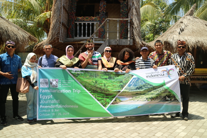 Sasak Village - Famtrip organized by the Indonesian Embassy in Cairo - source Egypt Today 2