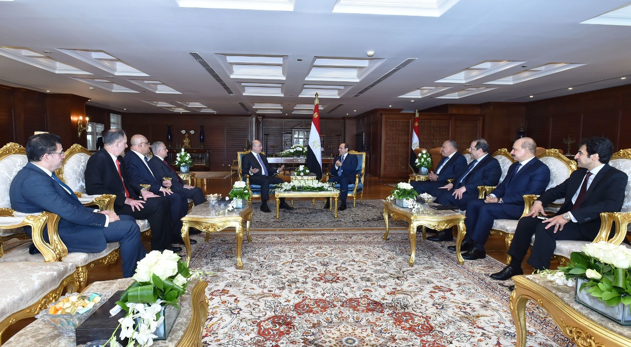 Sisi and Iraqi President 2