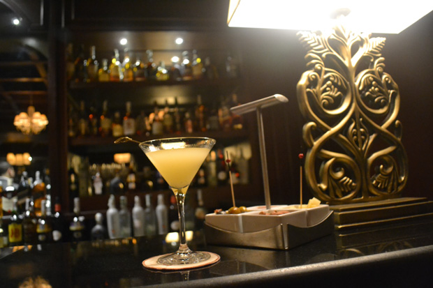 A dirty martini at 1897 Bar.