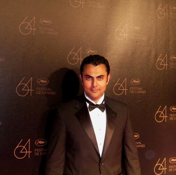 Karim at the Festival De Cannes.