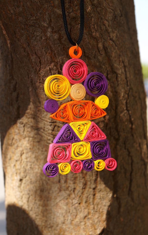 anale paper quilling handmade egyptian