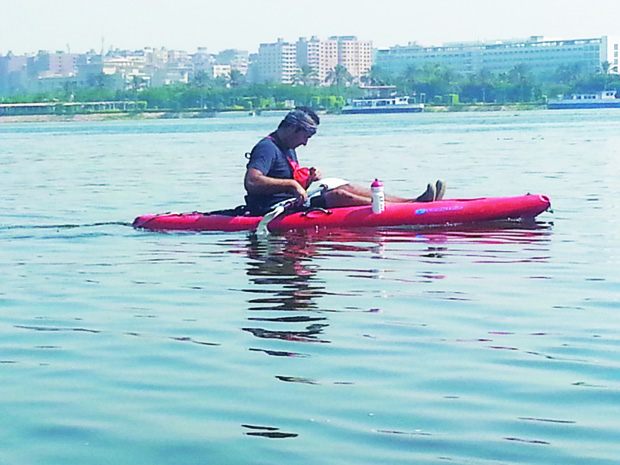 kayaking nile birdwatching cairo