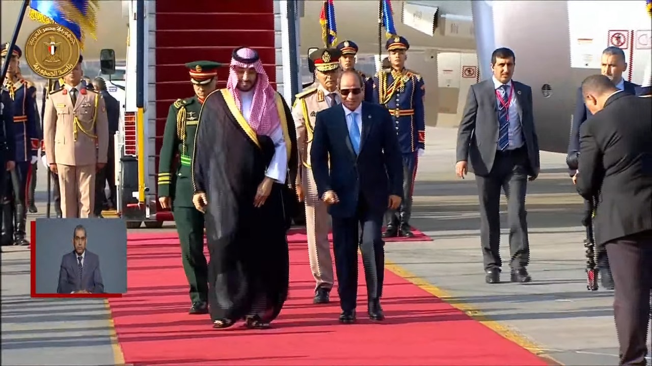 Egyptian president receives Saudi Crown Prince during official visit -  EgyptToday