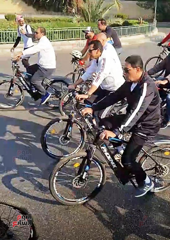 A photo for Cairo Cycling Marathon festivities on 1 Nov. 2024 - ET 2