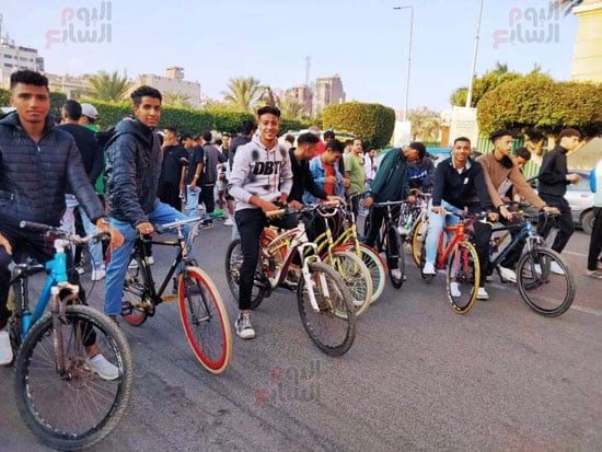 A photo for Cairo Cycling Marathon festivities on 1 Nov. 2024 - ET 4