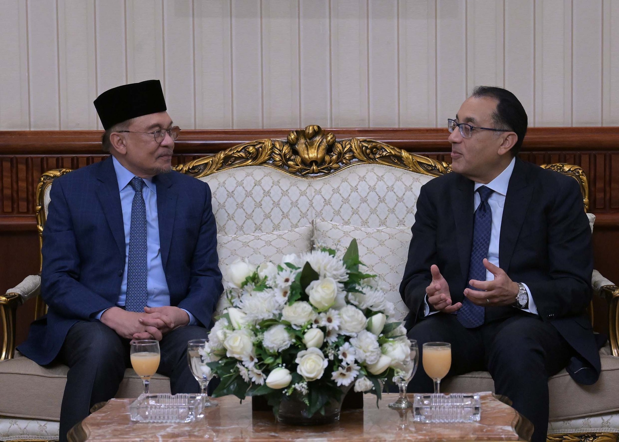 Egypt and Malaysian PMs 3