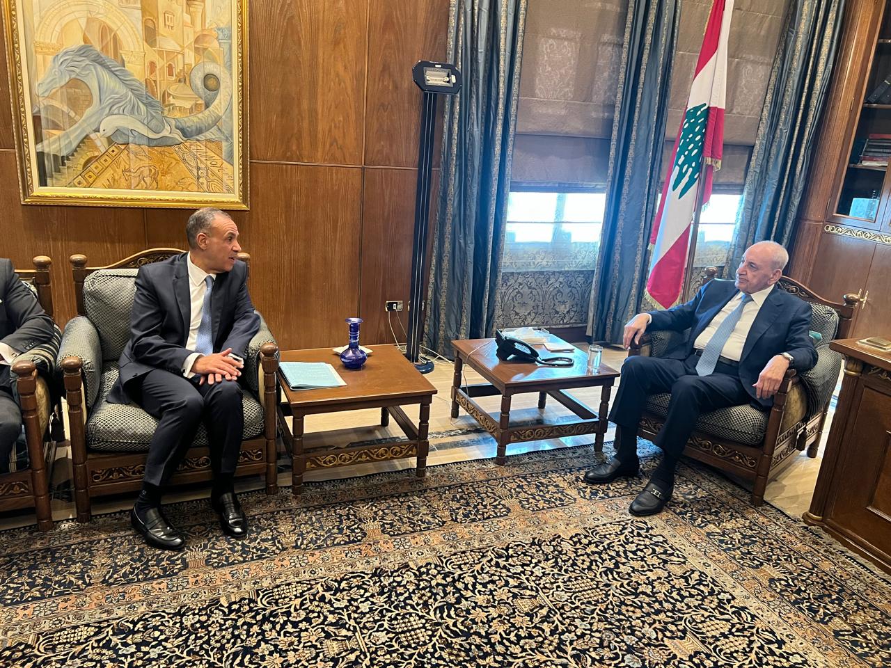 Abdelatty meets with Berri - MFA