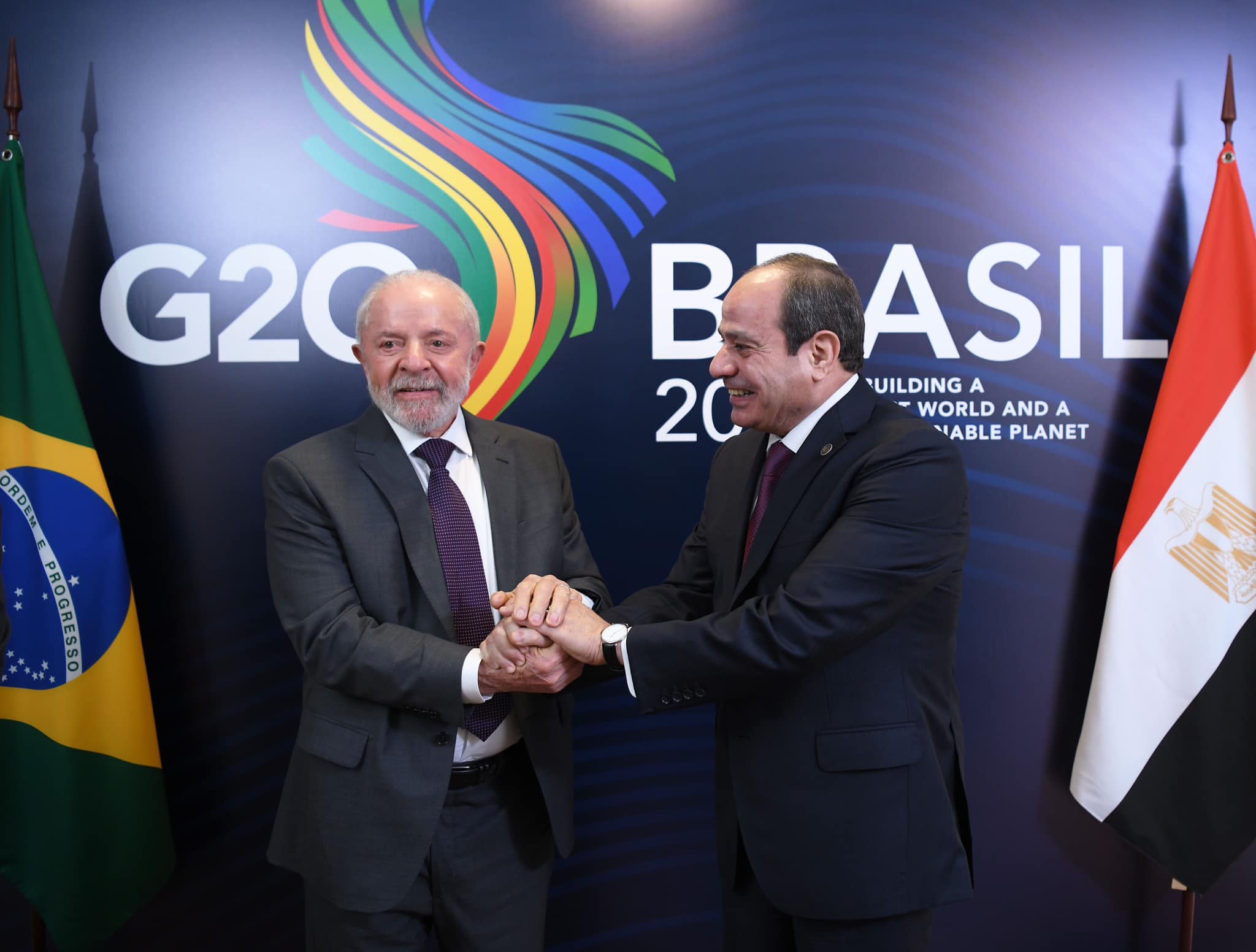 Sisi and Lula sign strategic partnership agreement