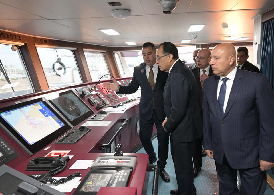 PM witnesses raising of Egyptian flag on ‘Wadi El Arish’ vessel: ‘jewel ...