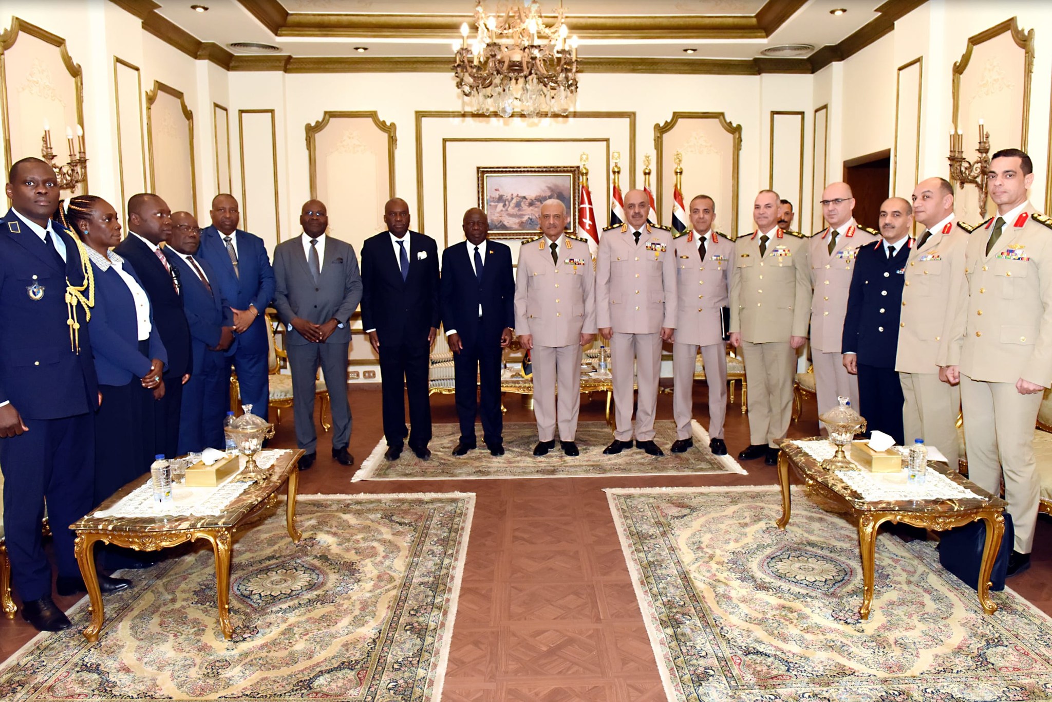 Egyptian and Angolan defense ministers meet in Egypt - Army spox 2