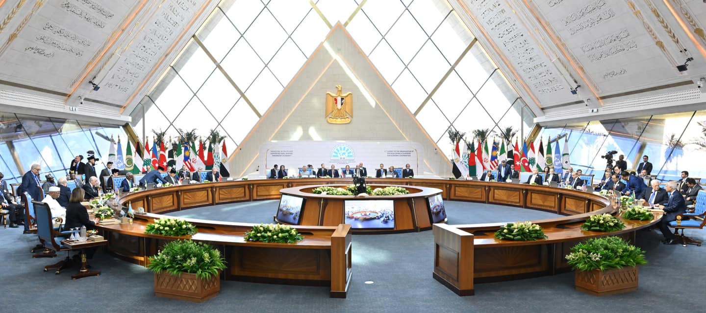 Sisi and world leaders attend D 8 Summit