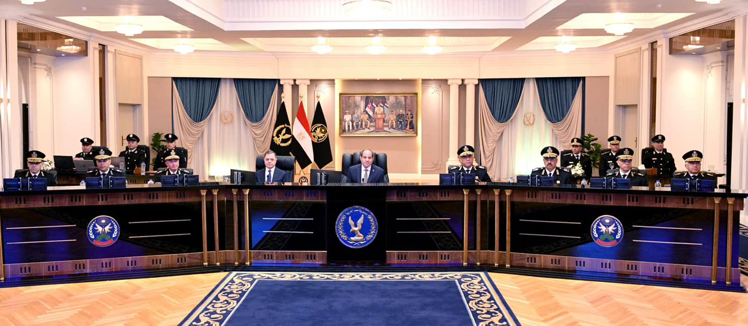 Sisi visits Police Academy headquarters