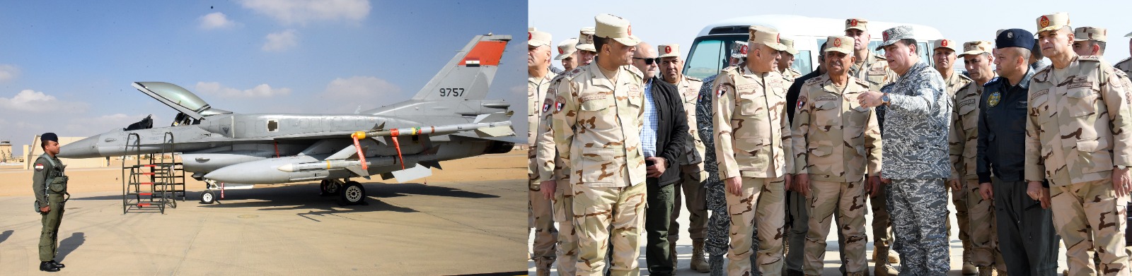 Defense minister visits an air base 4