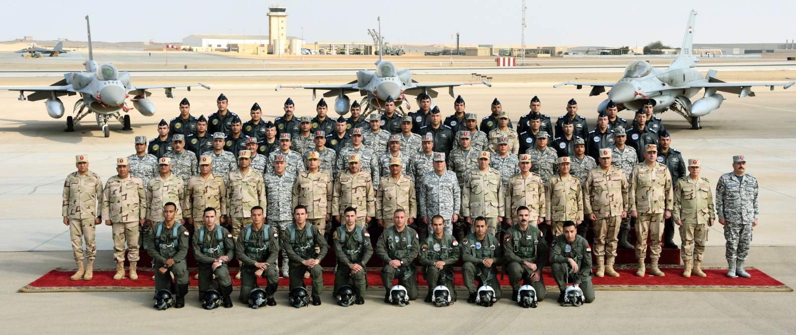 Defense minister and air forces