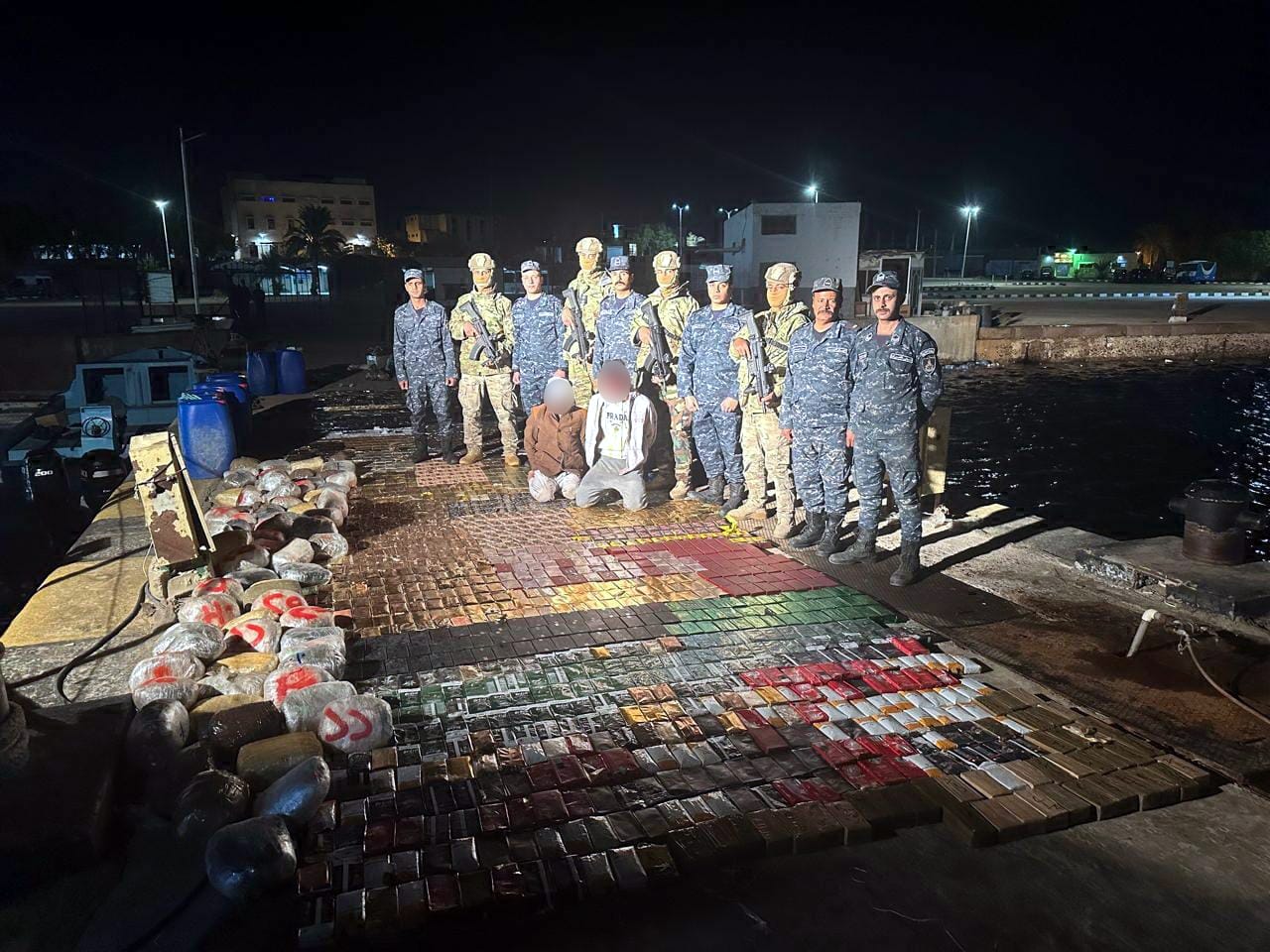 Drugs seized by the naval forces 2