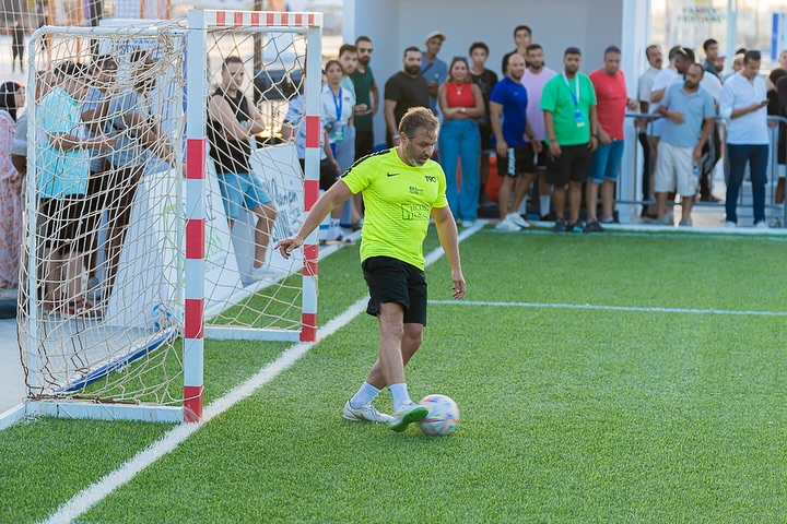 Football match in Alamein 1