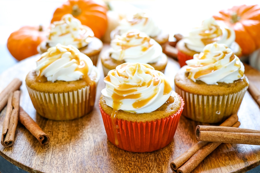 Pumpkin cupcake