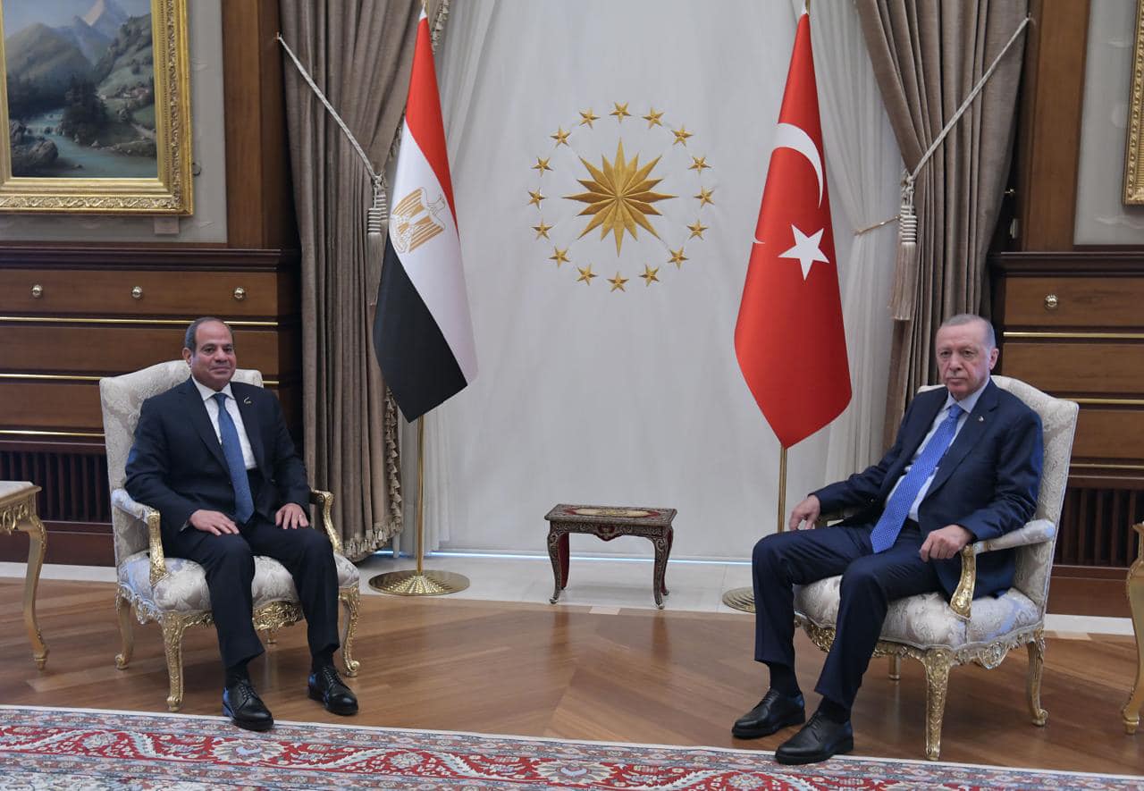 Sisi and Erdogan hold a press conference in Ankara 1 - Egyptian Presidency