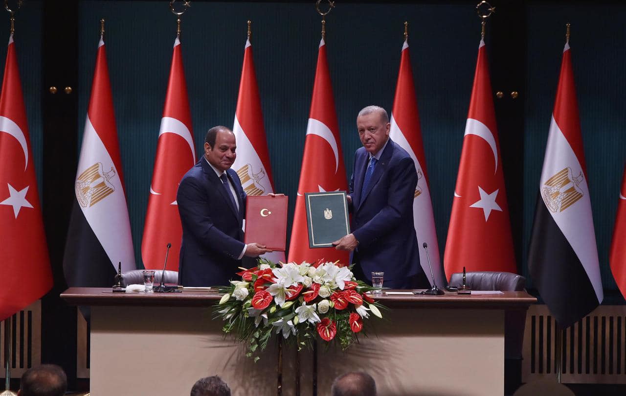 Sisi and Erdogan hold a press conference in Ankara 9 - Egyptian Presidency