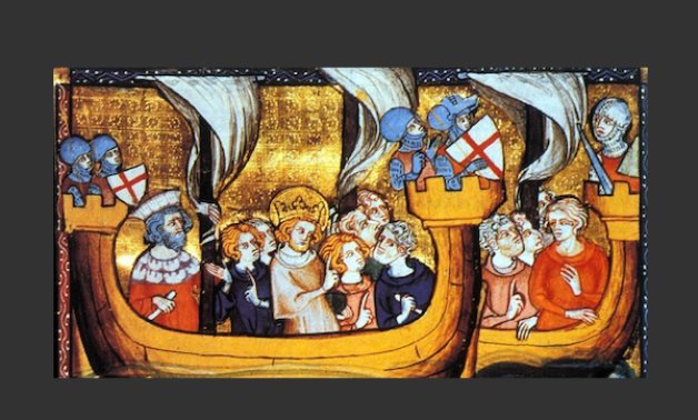 Memory Of The Day Seventh Crusade Heads To Egypt In 1248 Egypttoday