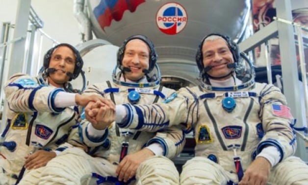 Three astronauts set for ISS blast-off - EgyptToday