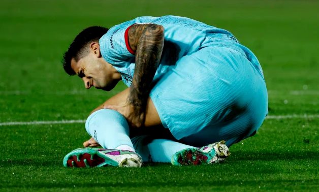 Barca Defender Cancelo Sidelined With Knee Injury - EgyptToday