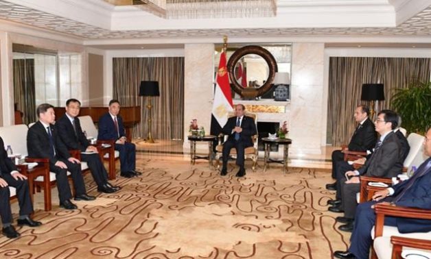 Egypt's President El-Sisi Explores Enhanced Cooperation with Chinese Energy Companies