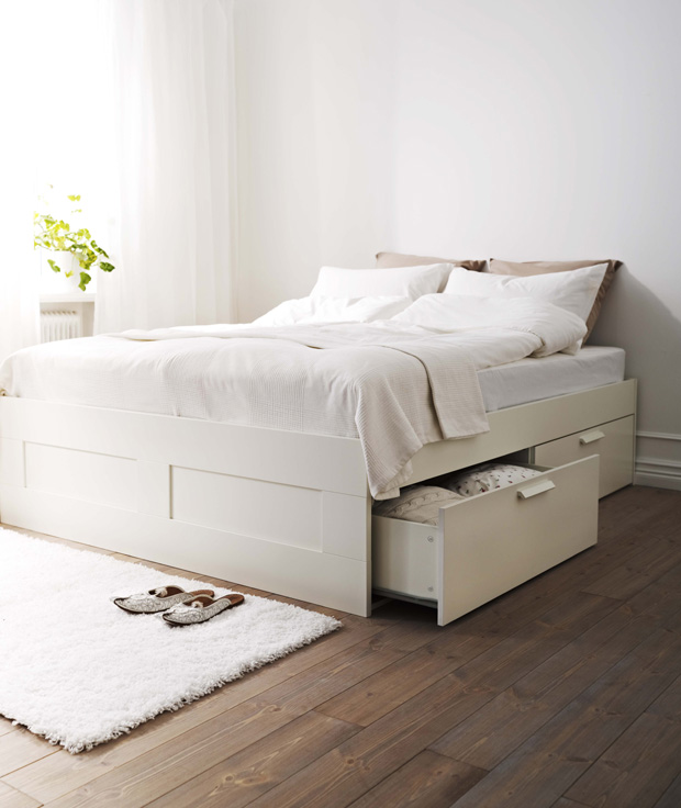 9 Ikea S You Need In Your, Ikea Black Full Bed Frame With Drawers